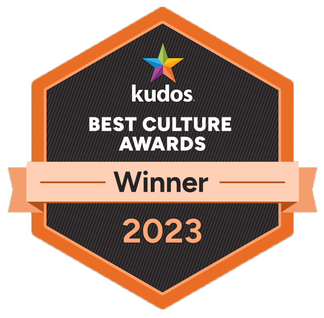 kudos Best Culture Leader Winner logo