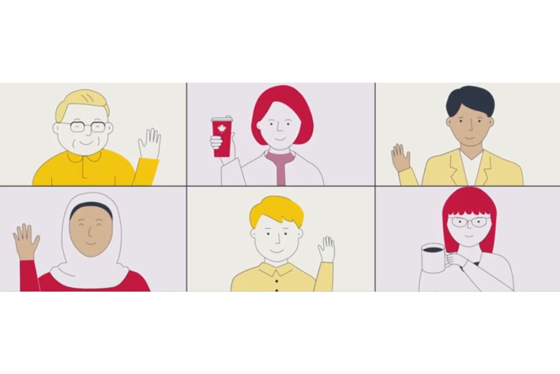 graphic of people raising their hands 