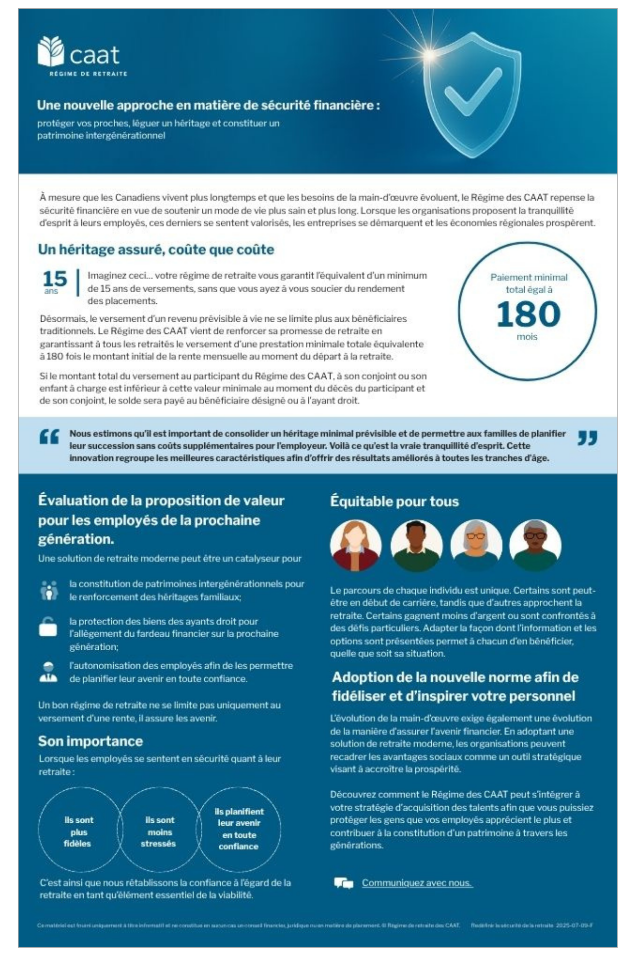 Repenser la sécurité financière
